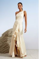 VESTIDO LONGO OMBRO SÓ DETALHE PALA