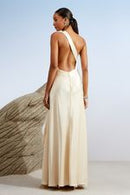 VESTIDO LONGO OMBRO SÓ DETALHE PALA