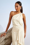 VESTIDO LONGO OMBRO SÓ DETALHE PALA