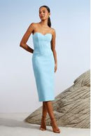 VESTIDO CORSELET MIDI