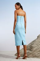 VESTIDO CORSELET MIDI