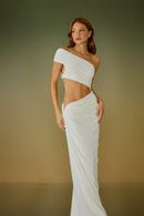 VESTIDO LONGO BEVERLY ABERTURA CAVA