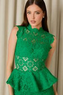 VESTIDO MIDI ROBIN BASQUE