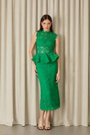 VESTIDO MIDI ROBIN BASQUE