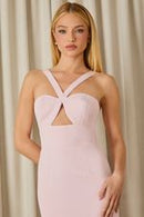 VESTIDO MIDI ALEXIA CREPE