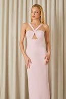 VESTIDO MIDI ALEXIA CREPE