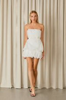 VESTIDO CURTO NINA BALONE